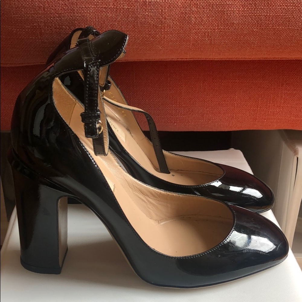 Black Patent Valentino Tango Pump